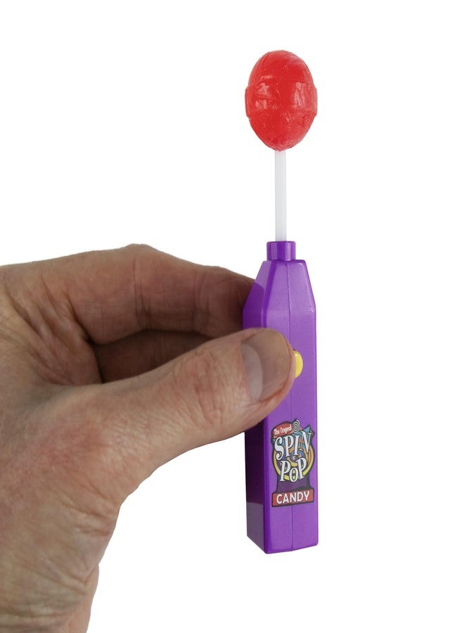 World's Smallest Spin Pop. Includes: 1 Spin Pop, 1 Candy Lollipop. Colors Selected at Random. - Image 1